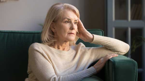 worried woman